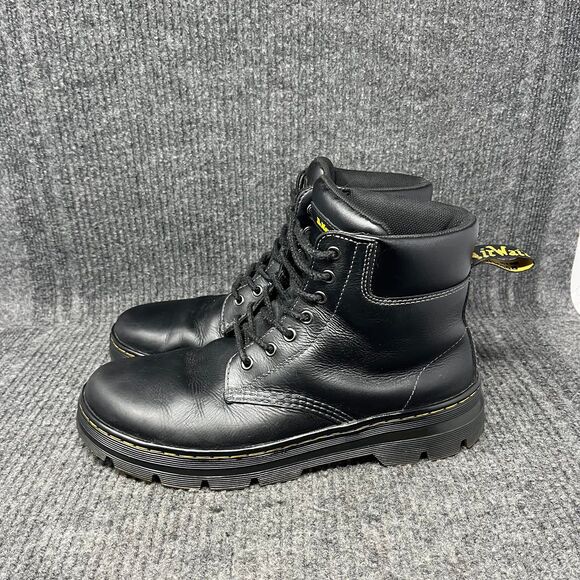 Dr. Martens Winch NS II Black Leather Work Boots Lace Up Mens 11 / Women’s 12 - Picture 3 of 8